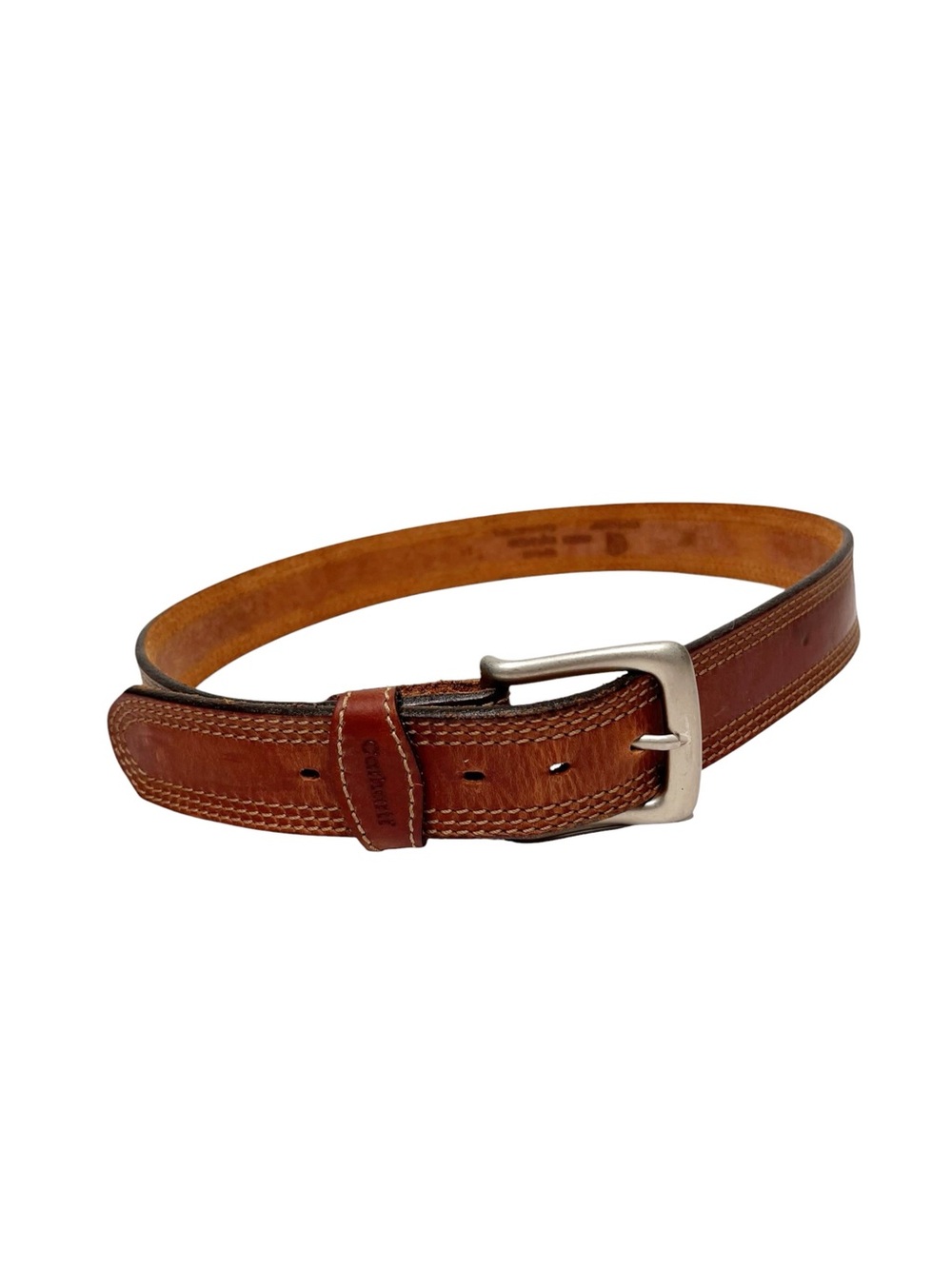 CARHARTT Men’s Detroit Leather Belt Brown Size 34